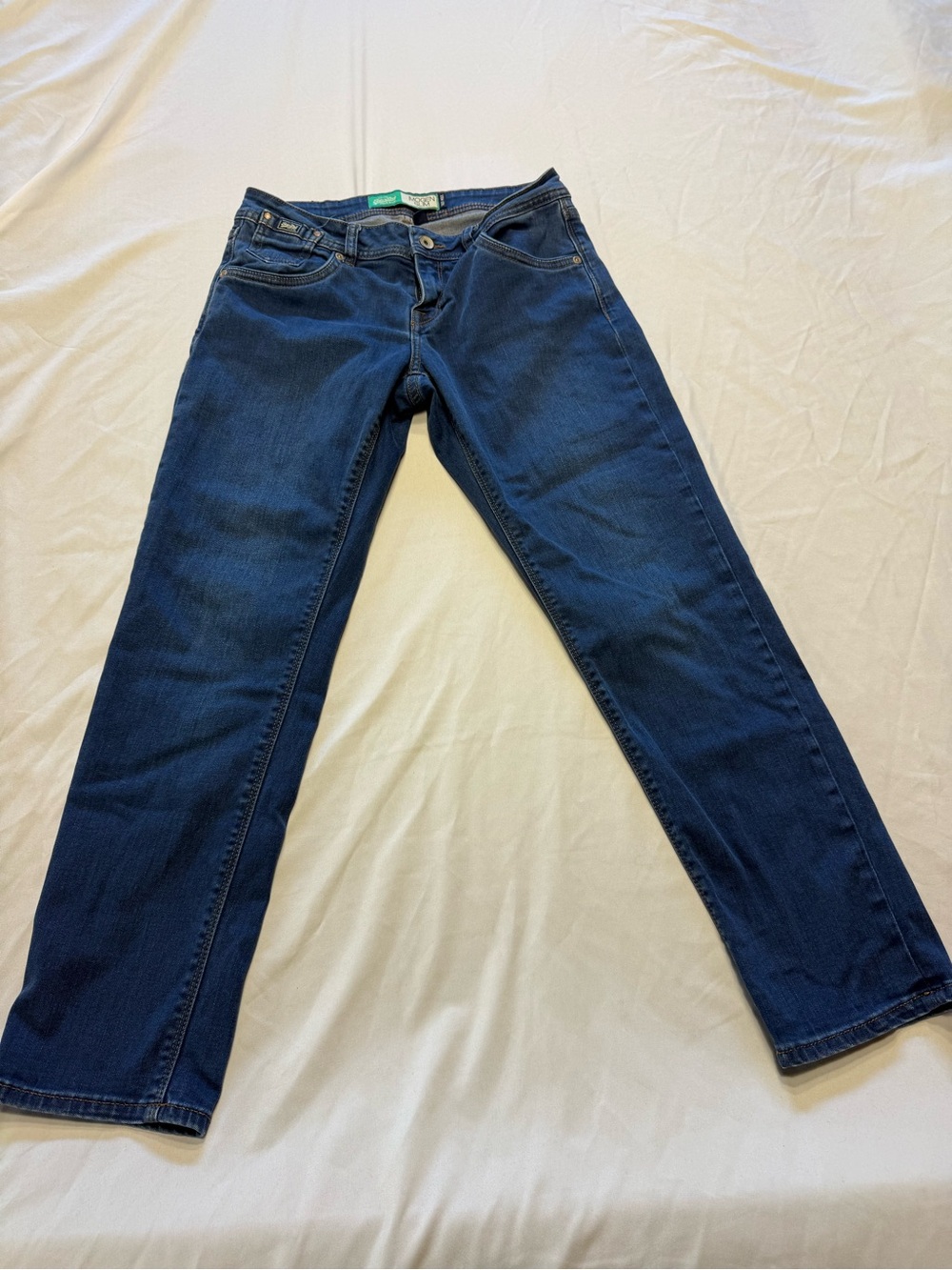 Superdry Dark Blue Straight Leg Women's Jeans